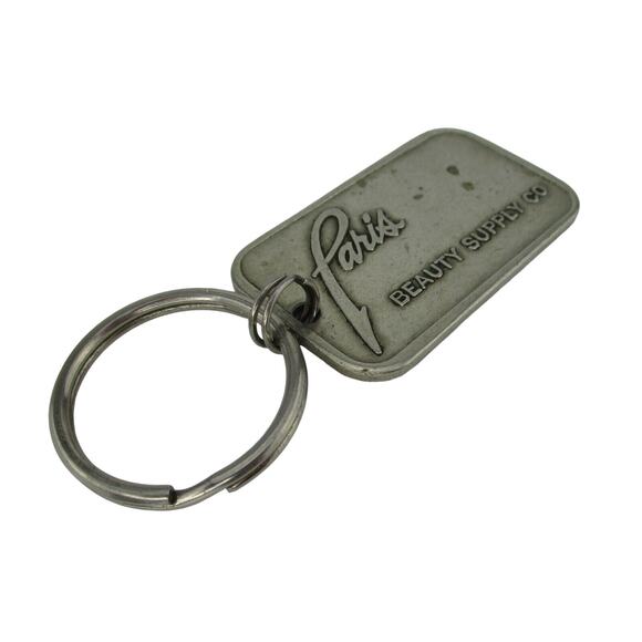 Paris Beauty Supply Co. Keychain 1963-1988 Silver Anniversary Keychain Numbered - Picture 3 of 6